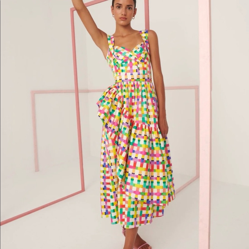 CeliaB Corsica Dress Multi Size L